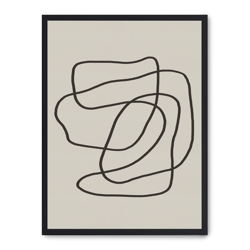 Cuadro Simple Lines III - Image 1