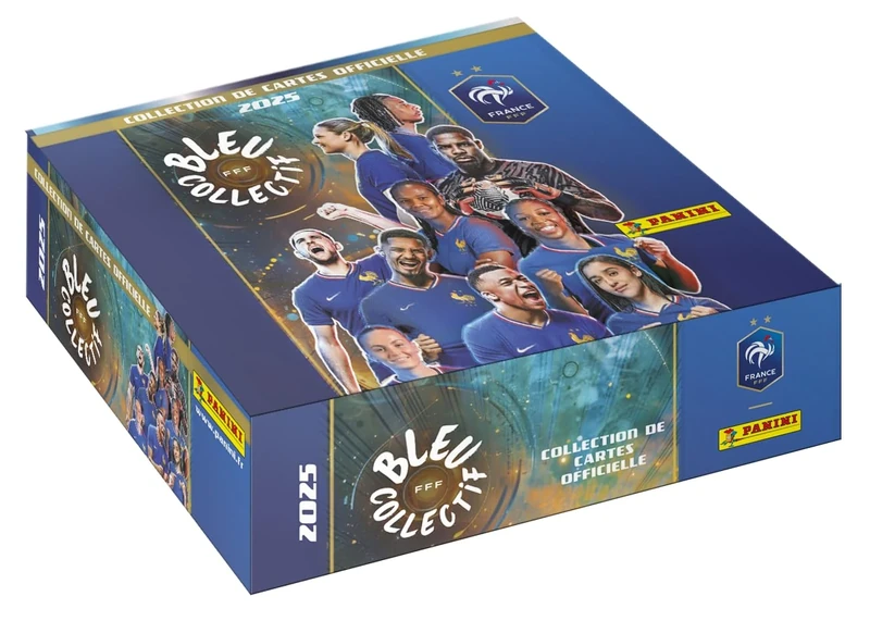 Panini French Football Federation 2025 Trading Cards Box of 18 Sleeves