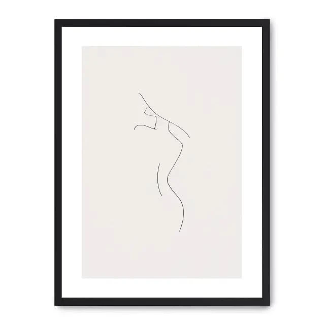 AlexandreHouse Cuadro Woman Line Art IX - Image 1