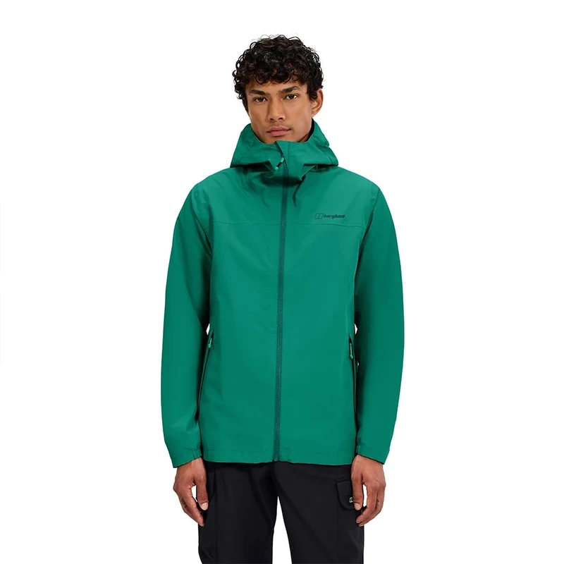 Berghaus Men's Deluge Pro 3.0 Jacket, Meadow Green, 3XL