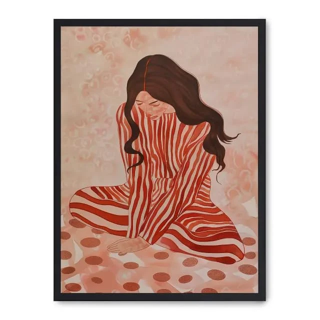 Cuadro Red Stripe - Image 1
