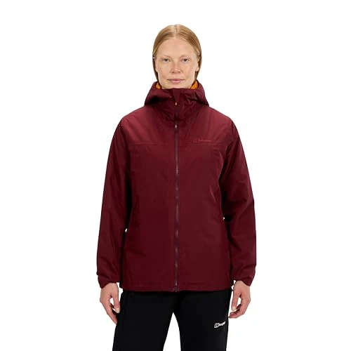 Berghaus Women's Deluge Pro 3.0 Insulated Jacket, Dark Rhum, 20