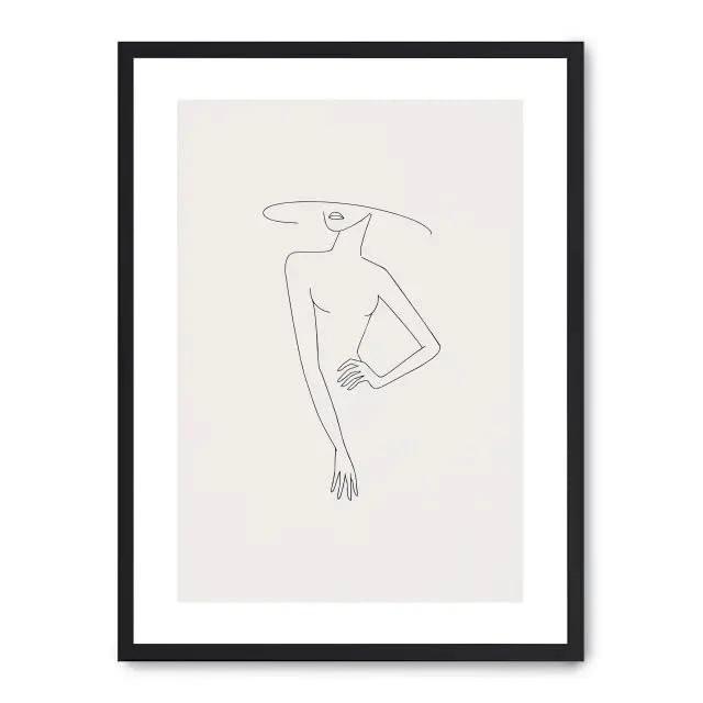 AlexandreHouse Cuadro Woman Line Art Xi - Image 1