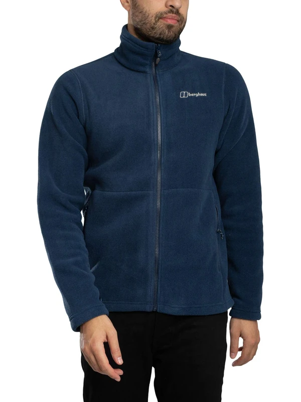 Berghaus Men's Prism Polartec Interactive Fleece Jacket | Added Warmth | Smart Fit | Durable Design Fleece Full Zip, Blue, XS