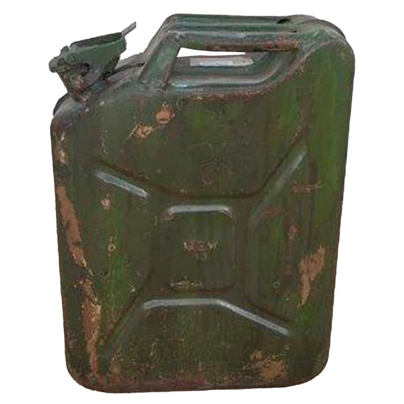 Metal Bidón with Artesanal Acabado - Image 1