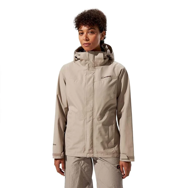 Berghaus Women's Hillwalker Interactive Jacket, Taupe, 10