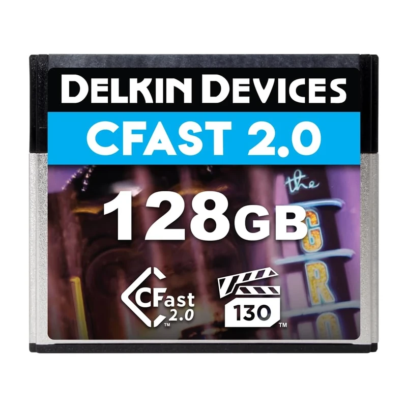 Delkin Devices CFast 2.0 VPG130 Memory Card (128GB)