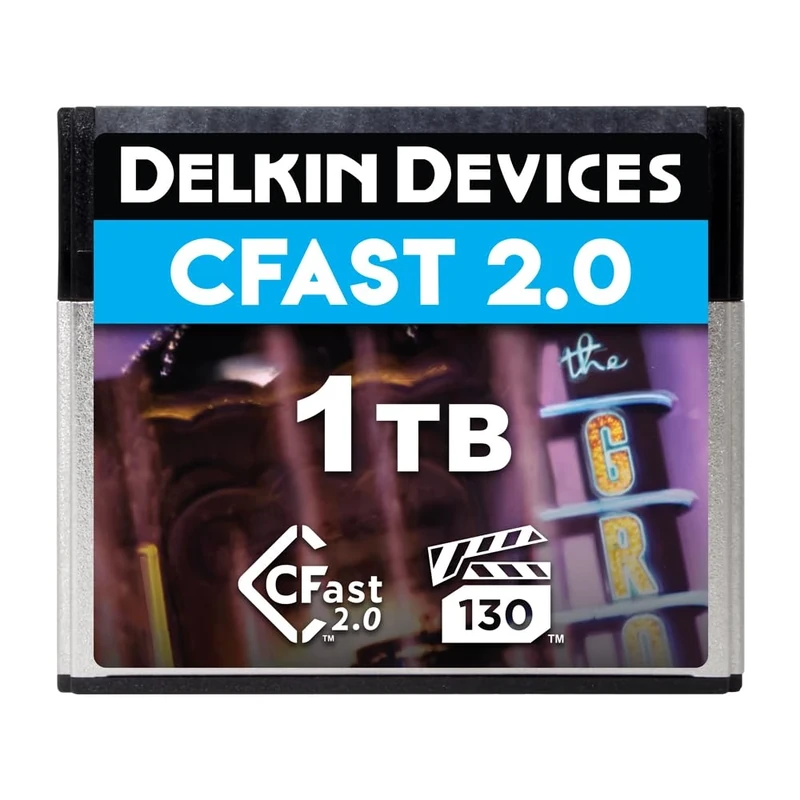 Delkin Devices CFast 2.0 VPG130 Memory Card (1TB)