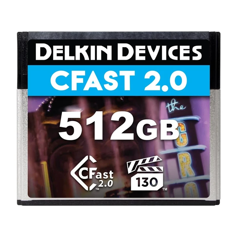Delkin Devices CFast Card 2.0 VPG130 (512GB)
