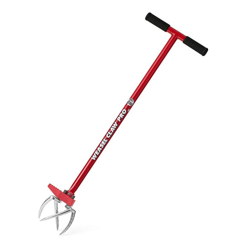 Garden Weasel Claw Pro – Black Grip | 3-in-1 Twist Tiller, Cultivator, Weed Puller & Soil Loosener | Gardening Hand Tool | 91336-A