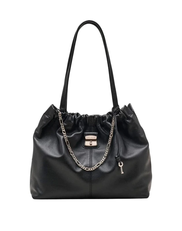 MARC JACOBS Women's The Tote Bag, Black, Taglia UNICA