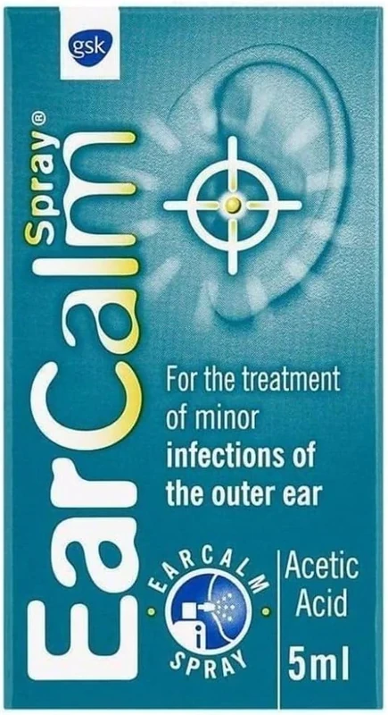 Ear Spray – Antibacterial and Anti-Inflammatory Treatment for Ear Infections – Soothing Relief for Itching, Irritation, and Discomfort – Easy-to-Use Spray Bottle – 5ml