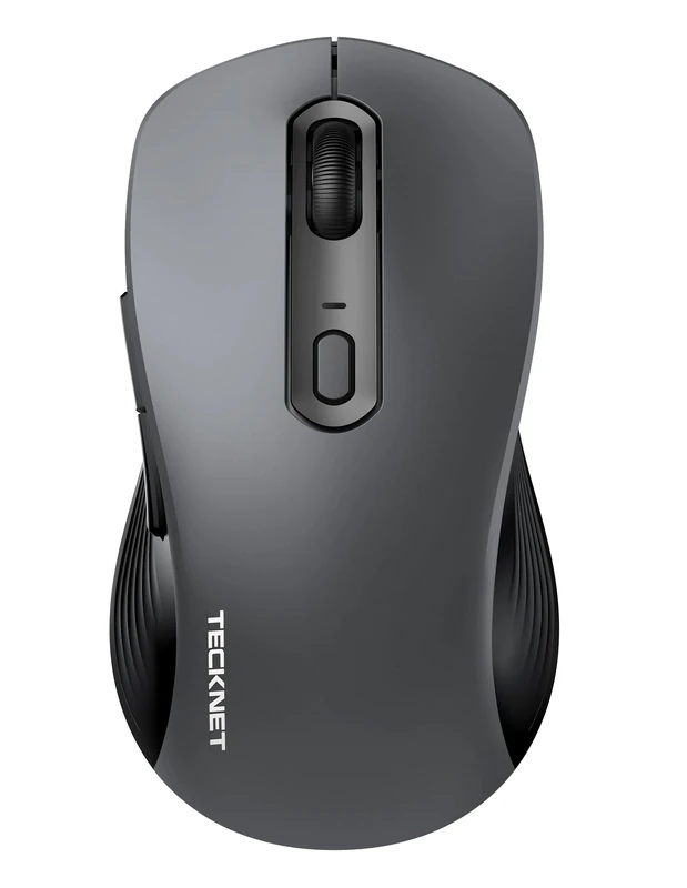 TECKNET Wireless Mouse - Bluetooth 5.0/3.0, 2.4G, 4800 DPI Silent
