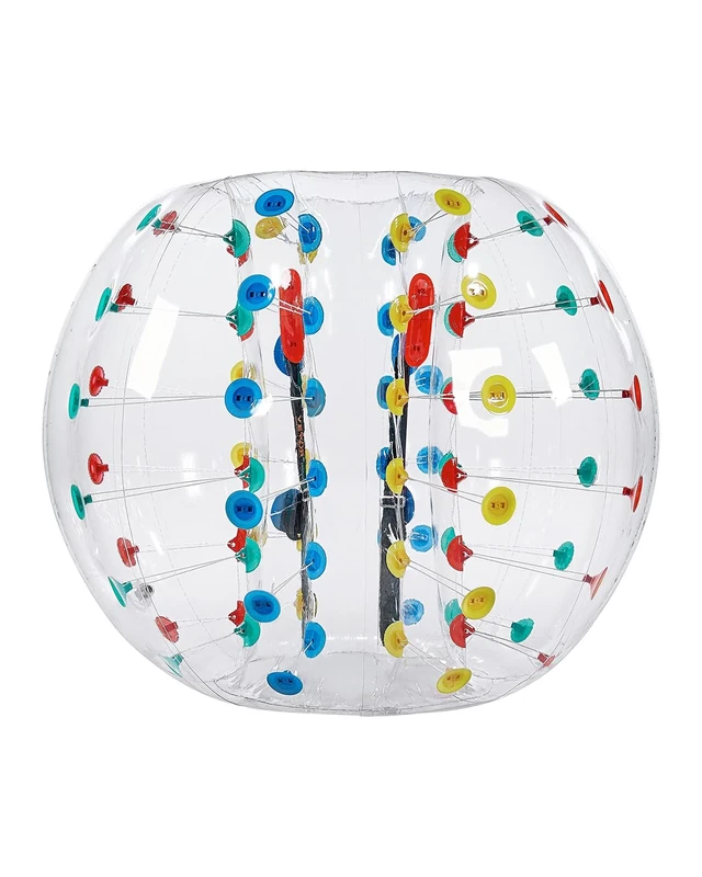 VEVOR Inflatable Bumper Balls 1-Pack, 5FT/1.5M Body Sumo Zorb Ball, 0.8mm Thick PVC Human Hamster Bubble Knocker for Outdoor Sports Team Gaming Play, Bopper Toy for Garden Yard Park, Multicolor