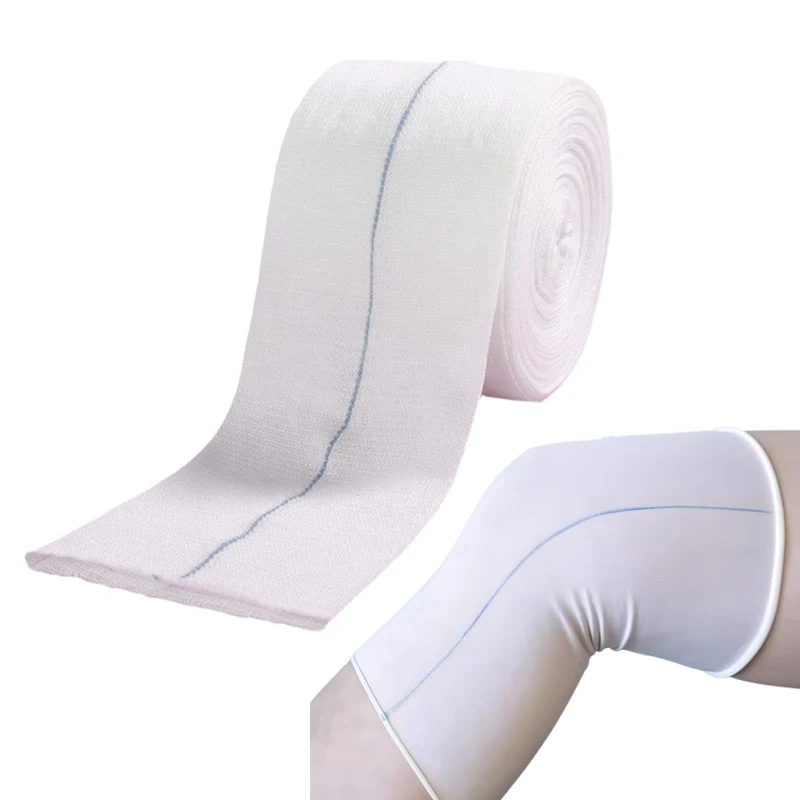 Daryunk Tubular Bandages, 7.5cm x 5m, Reusable Elastic Bandage, Stretchable Bandages, Used for Leg, Knee, Muscle Support