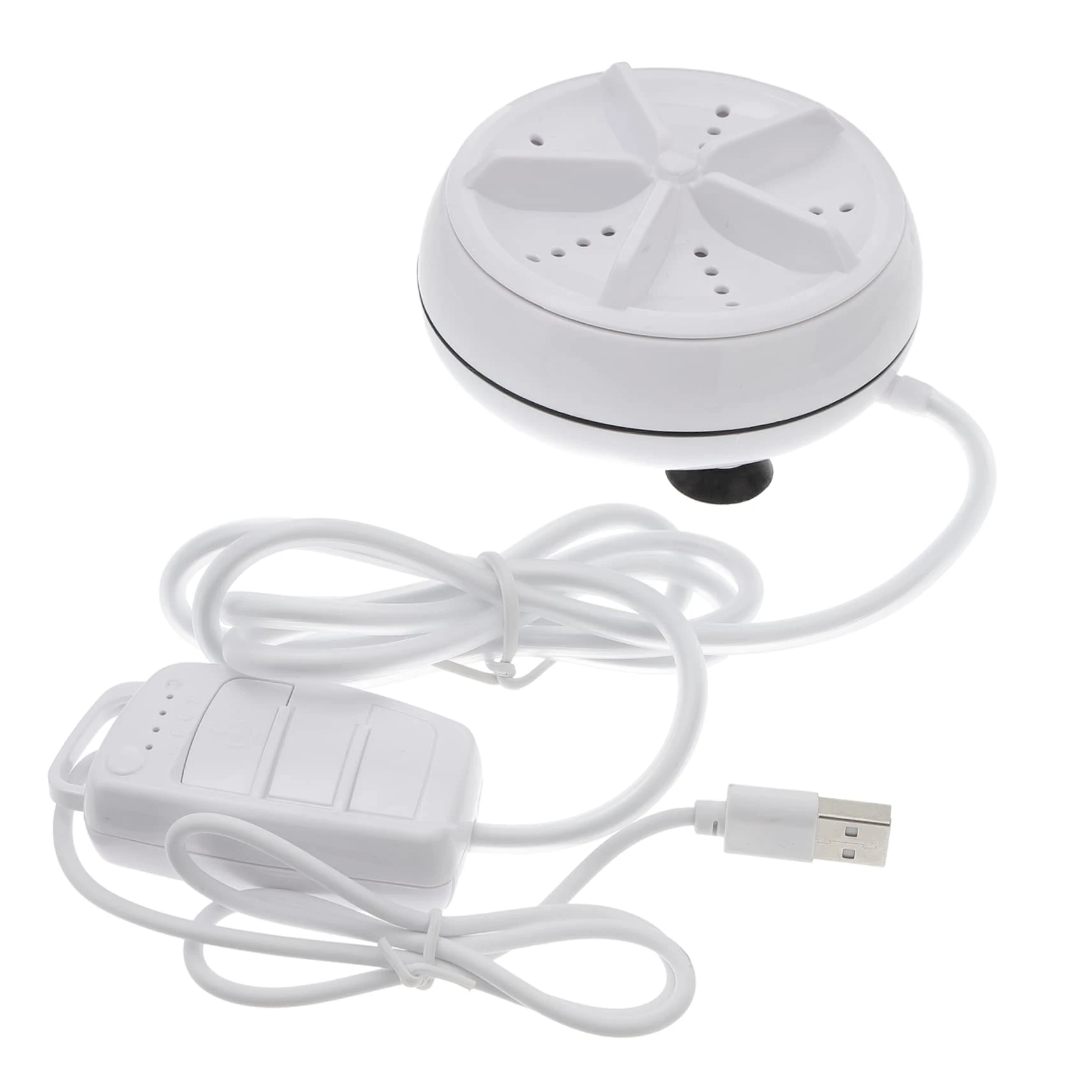 Tofficu Portable Mini Washer Turbine Washer Usb Powered for Clothes and Socks Foldable Ultrasonic Cleaner for Dormitory Use