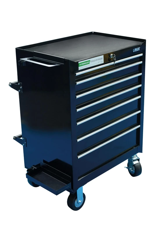 Laser 8248 Hybrid/EV Roller Cabinet 7 Drawer with Brackets