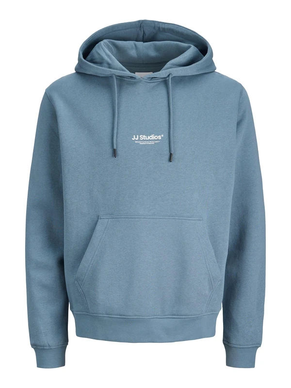 JACK & JONES Jjesoho Sweat Hood Noos Pls - Plus Size, Blue Mirage, 6XL