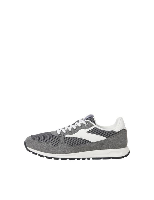JACK & JONES Men's Sneaker Jfwswindon Combo Sneakers, Noos, Grey, 8.5 UK, Grey, 8 UK