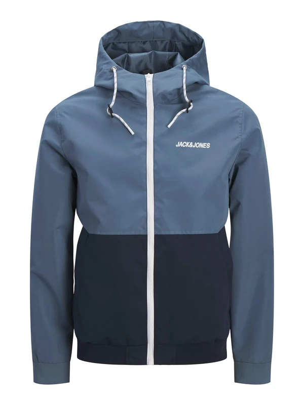 JACK & JONES Men's Jjerush Hood Bomber Noos Softshell Jacket, Blue Mirage, XXL