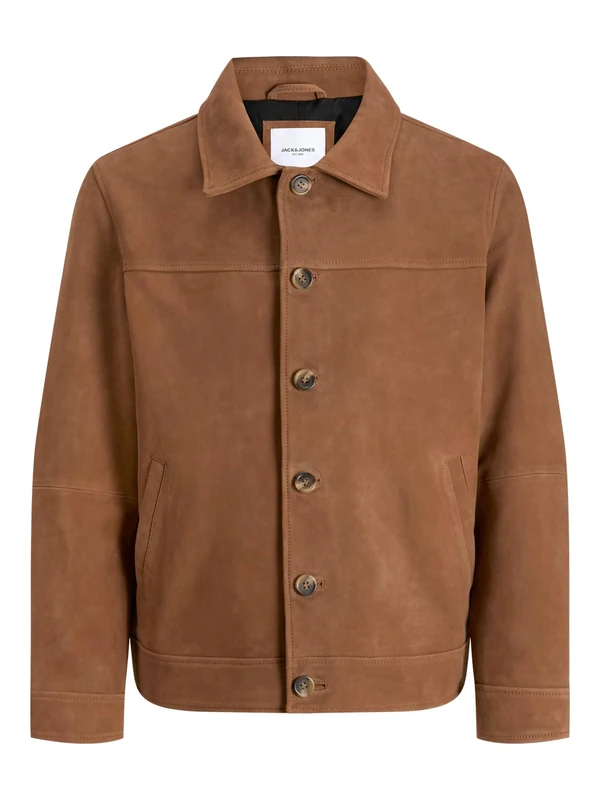 JACK & JONES Jjecasablanca Shacket Sn, Tobacco Brown, xx_l