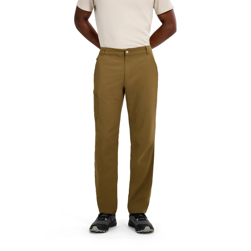 Berghaus Men's Navigator 2.0 Walking Trousers | UPF 50+ | Water Resistant | Comfortable Fit | Breathable Full Leg Trousers Brown