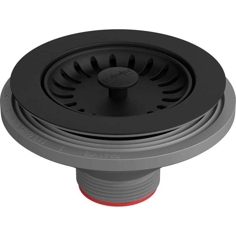 Franke Stopper without overflow Color Line - black matt - 112.0668.276