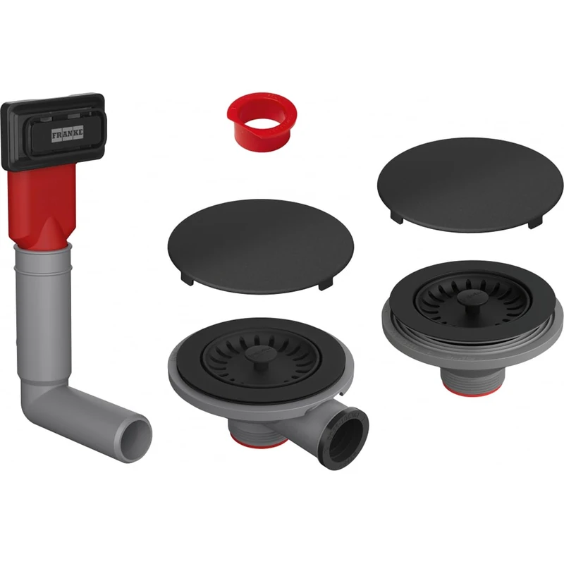 Franke Drain set Color Line - black matt - 112.0658.484
