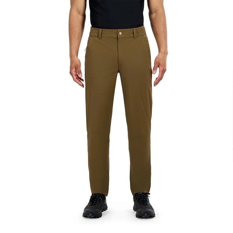 Berghaus Men's Everyday Walking Trousers | Water Repellent Full Leg Trousers, Brown, 34 Regular(32") - Image 1