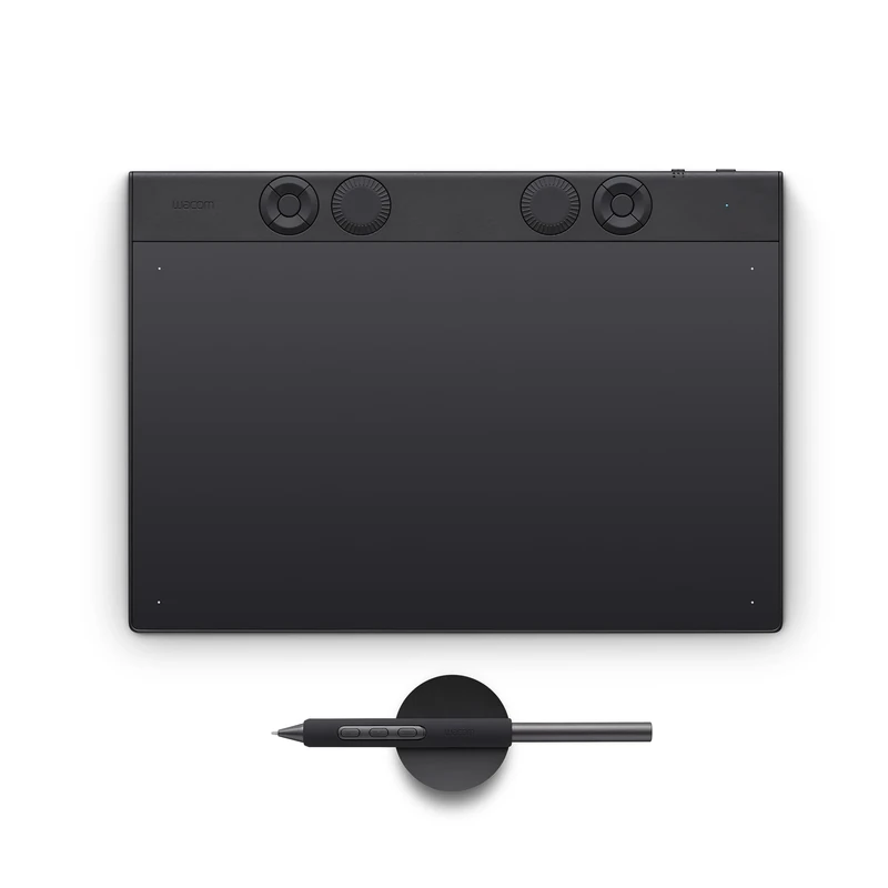 Wacom Intuos Pro Medium, the innovative pen tablet incl. Wacom Pro Pen 3, compact and lightweight - a versatile choice for illustrators, designers, and photo editors