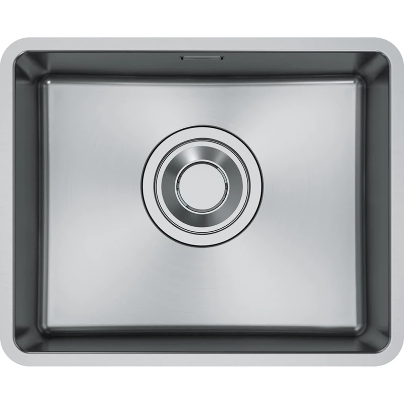 Franke Kitchen Sink Made of Stainless Steel (Brushed) with a Single Bowl Maris Quiet MQX 110-50 - 122.0694.477