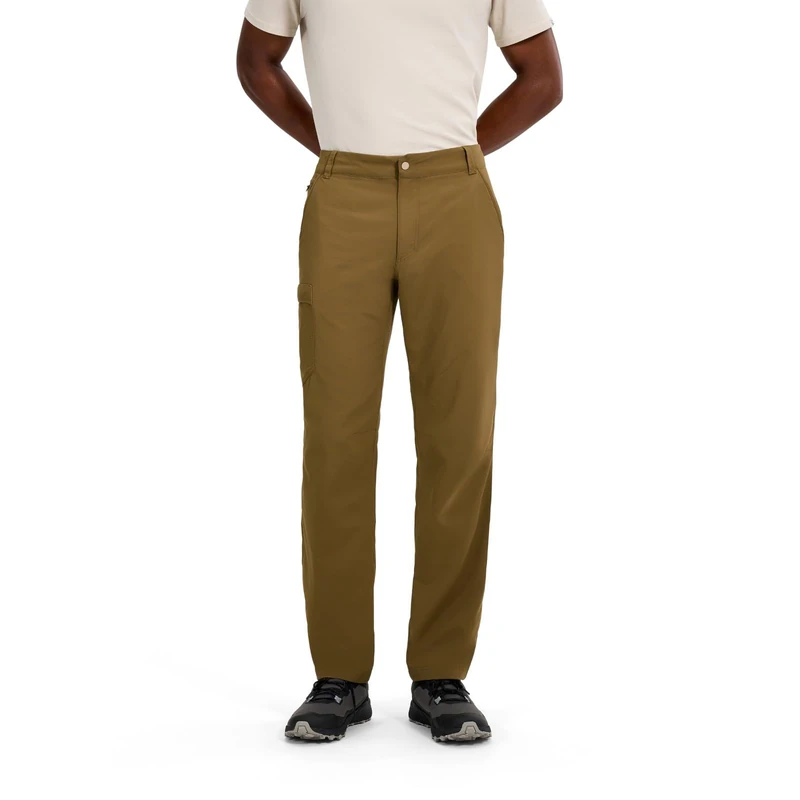 Berghaus Men's Navigator 2.0 Walking Trousers | UPF 50+ | Water Resistant | Comfortable Fit | Breathable Full Leg Trousers, Brown, 32 Regular(32")