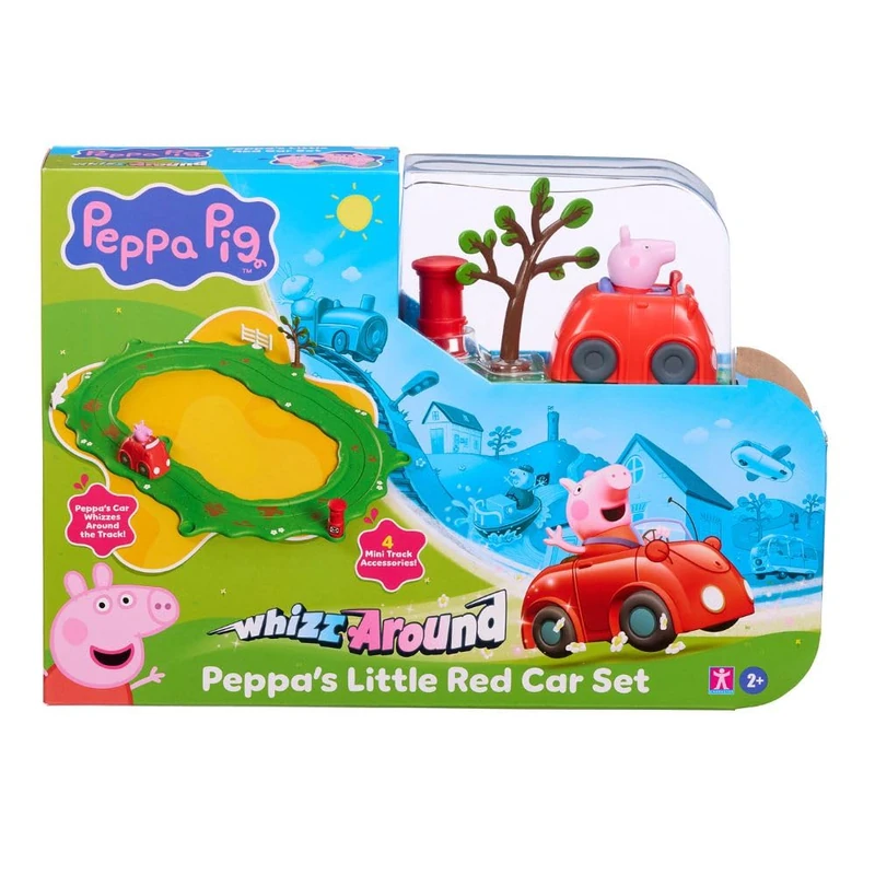 Bandai PPG Peppa Pig Car Ride Set - Image 1