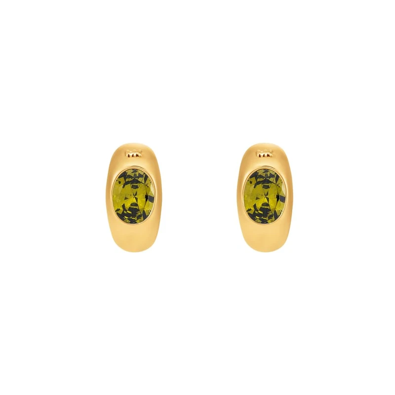 Michael Kors Premium Women's Gold-Tone Brass Earring, MKJ8480710