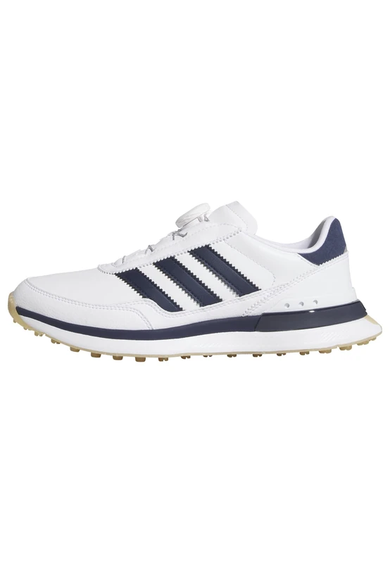adidas Women's S2G 26 BOA Spikeless Golf Shoe, FTWR White/Collegiate Navy/Gum 3, 6 UK