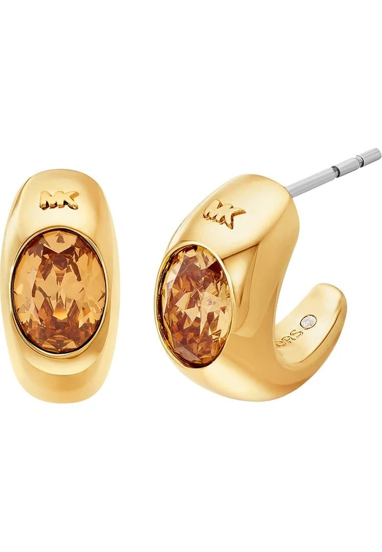 Michael Kors Premium Women's Gold-Tone Brass Earring, MKJ8479710