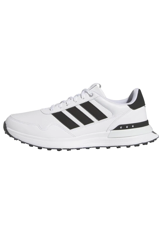 adidas Men's S2G 26 Leather Spikeless Golf Shoe, FTWR White/core Black/FTWR White, 12 UK