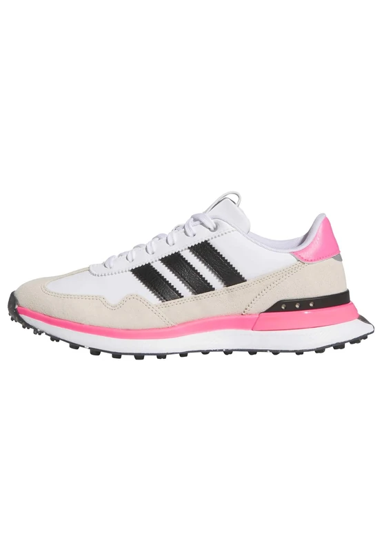 adidas Women's S2G 26 Textile Spikeless Golf Shoe, FTWR White/core Black/Lucid Pink, 7 UK