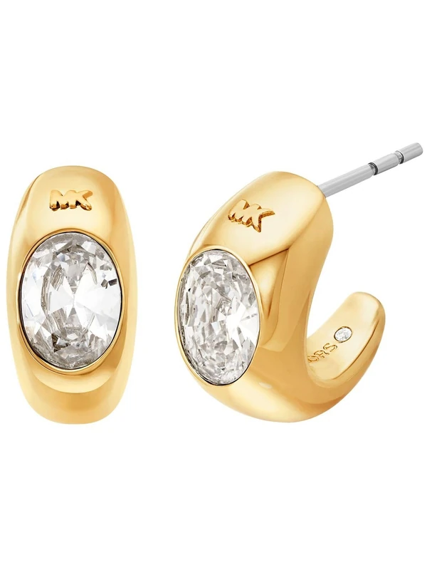 Michael Kors Premium Women's Gold-Tone Brass Earring, MKJ8478710