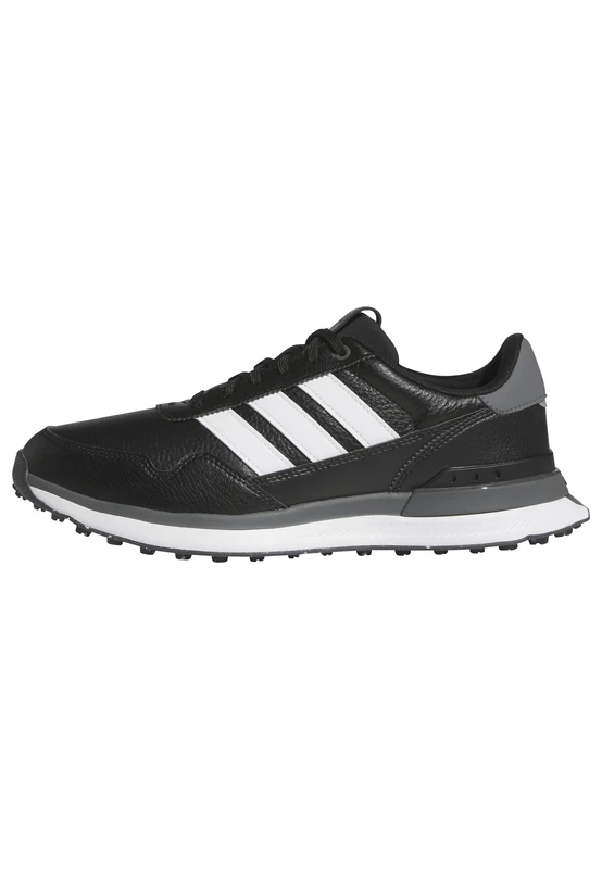 adidas Men's S2G 26 Leather Spikeless Golf Shoe, core Black/FTWR White/Grey Four, 10.5 UK