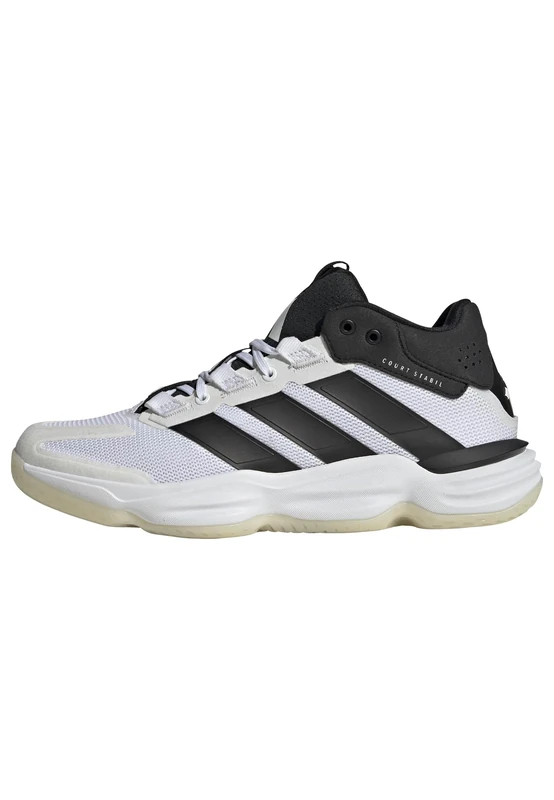adidas Men's Courtstabil Indoor Performance Shoes, FTWR White/core Black/FTWR White, 9 UK