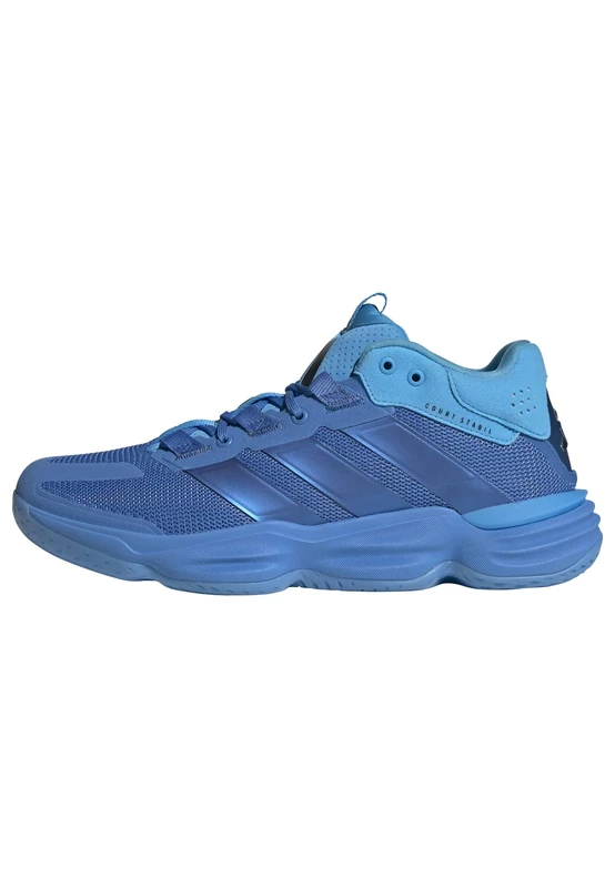 adidas Men's Courtstabil Indoor Performance Shoes, ray Blue/ray Blue/Lucid Aquamarine, 10.5 UK