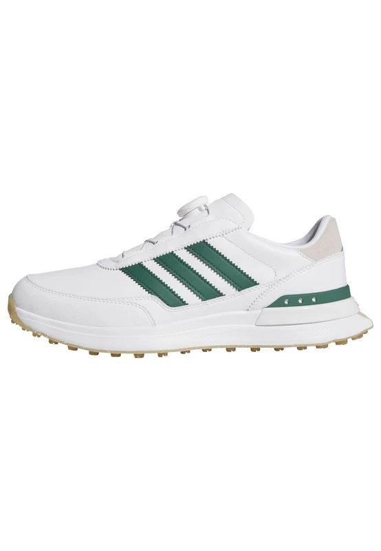 adidas Men's S2G 26 BOA Spikeless Golf Shoe, FTWR White/Collegiate Green/Gum 3, 12 UK - Image 1