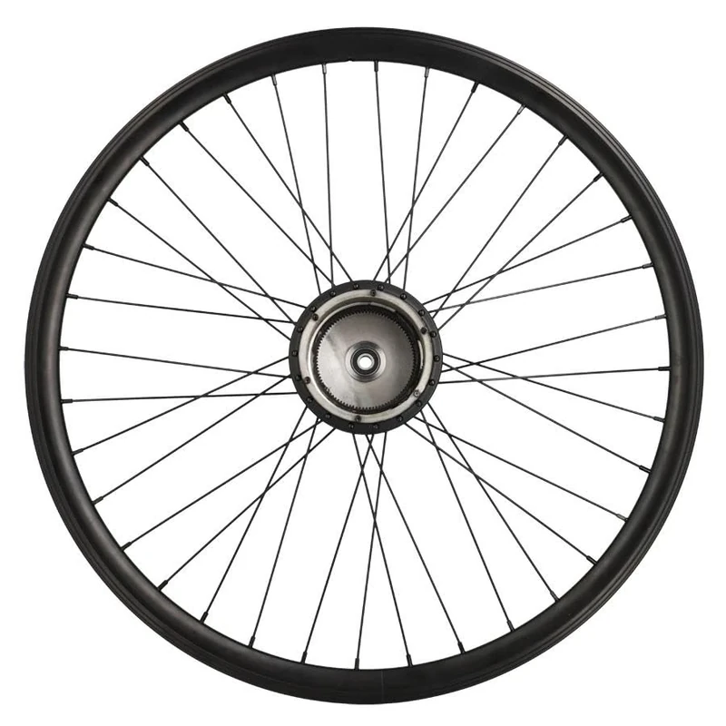 cyclingcolors 1 x Bicycle Rear Wheel Rim Complete Edge Radius Hub for Electric Bicycle UAE Size 26 Inch Without Motor Compatible with Wheelyoo 622