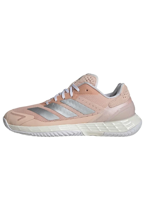 adidas Women's Defiant Speed 2 Tennis Shoes, Blush Pink/Silver met./FTWR White, 8.5 UK