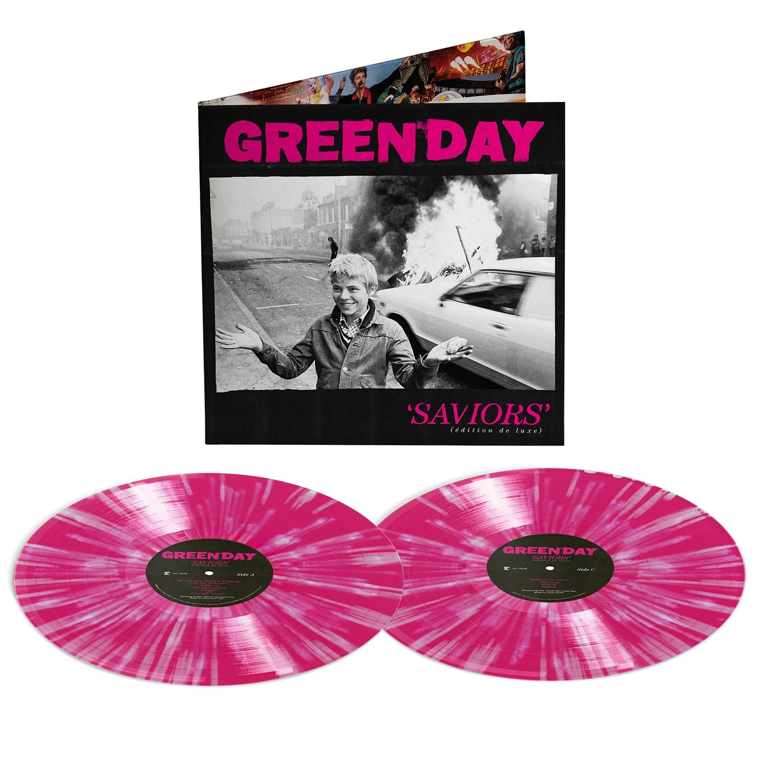 Saviors (édition de luxe Pink & White Vinyl) [VINYL]