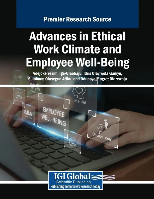 Advances in Ethical Work Climate and Employee Well-Being