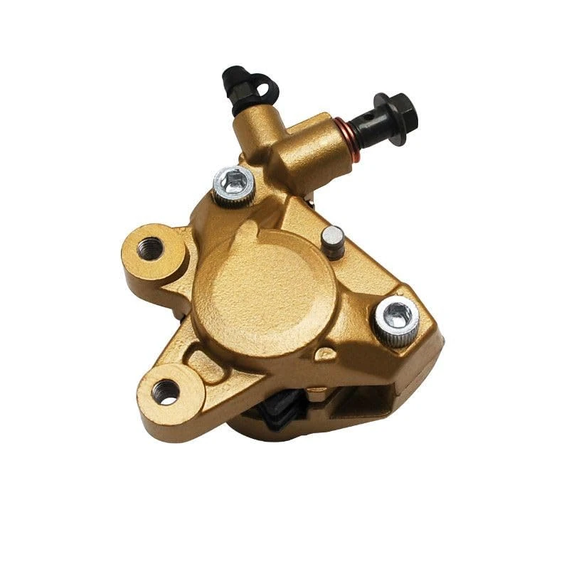 cyclingcolors Front brake caliper motorcycle scooter moped compatible with mbk booster yamaha bw's peugeot tkr trekker piaggio typhoon (with pad)