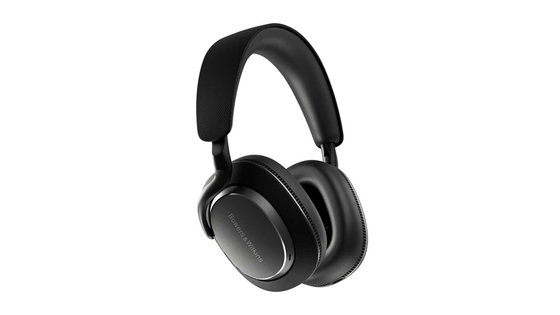 Bowers & Wilkins Px7 S3 Noise Cancelling Wireless Over-Ear Headphones, Qualcomm aptX Adaptive, Quick Charge, 30 Hours Playback, 8 Built-In Microphones - Anthracite Black