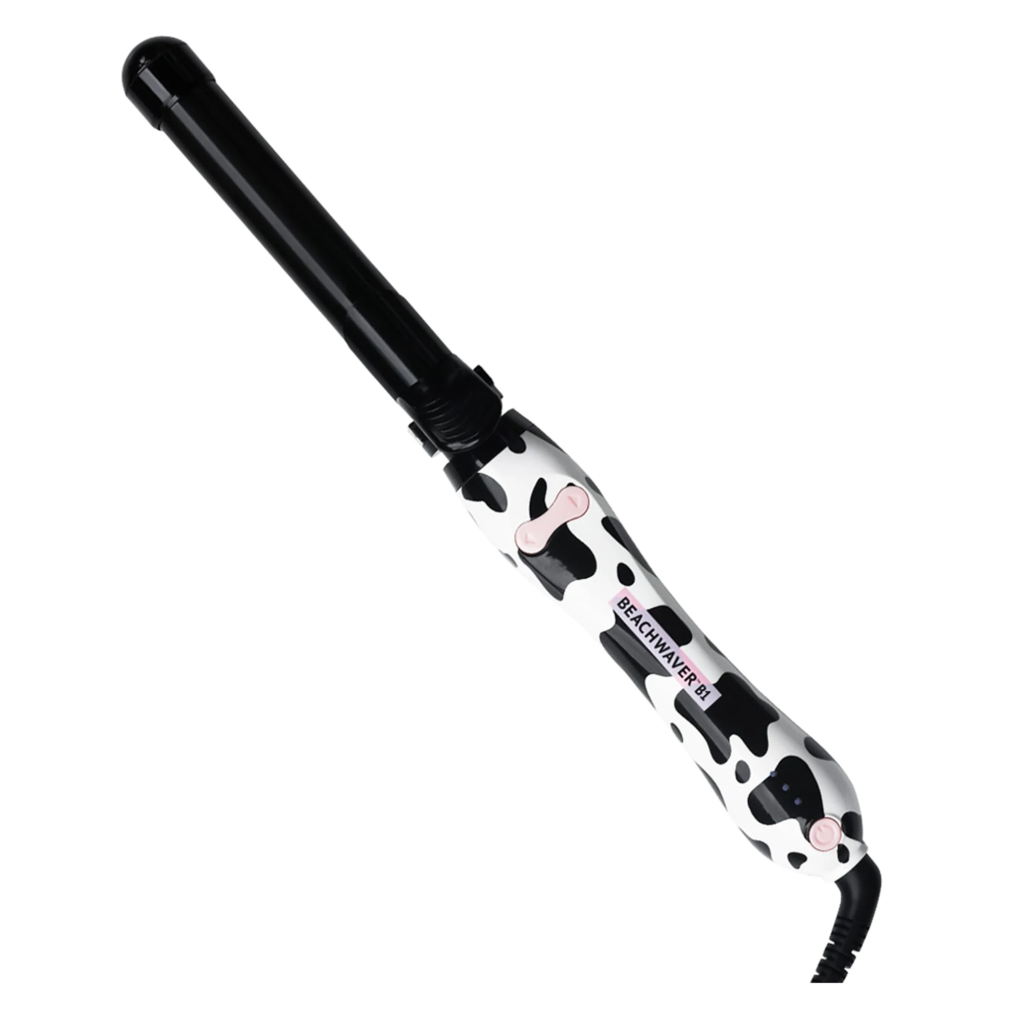 Beachwaver Co. B1 Rotating Curling Iron - Wavy West Black | Automatic 1-Inch Ceramic Curling Iron - Most Common Barrel Size for All Hair Lengths! | Auto-Shut Off, Travel-Friendly, Dual Voltage